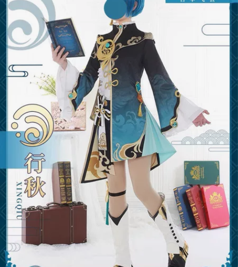 【租】初兽猫原神cos行秋s码?37码鞋?...