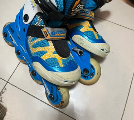 米高轮滑鞋 906S S码 很重 限自提 ...