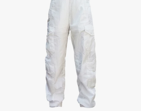 2022春季薄款幽灵工装裤显瘦高腰束脚小个...