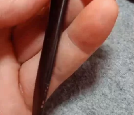 木艺瑄檀香紫檀蜂窝料飘红小鱼叉，仅试平出，...