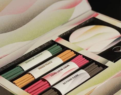 emonster天然线香檀香香薰家用室内助眠安神礼盒持久提神...