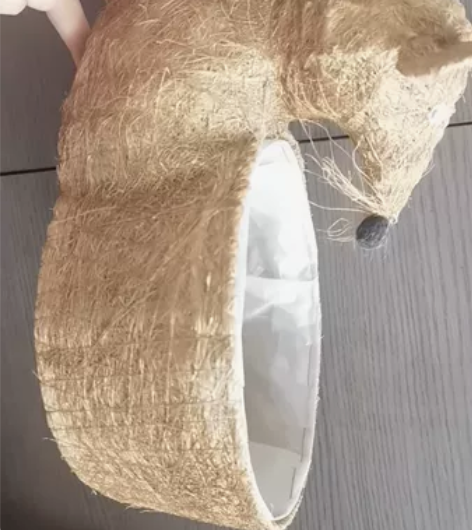 外贸手工草编老鼠款花筐 花盆 花篮 收纳篮...