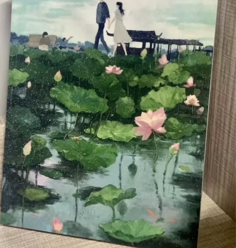 散步无框画 感兴趣的话点“我想要”和我私聊...