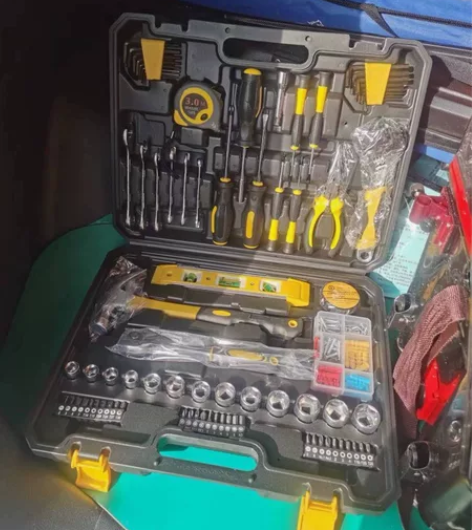 ［家用五金套装］五金工具 家用工具工具箱工...