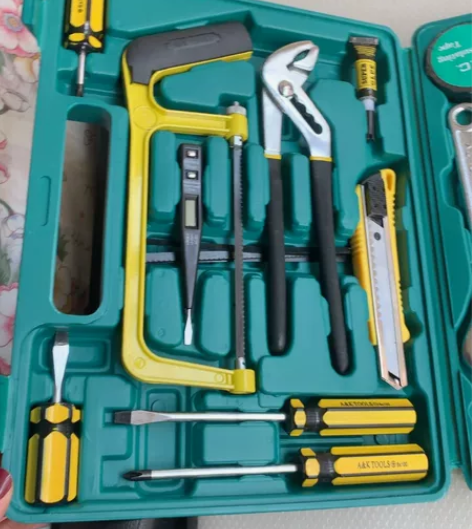 全新家用五金维修工具箱组 件数：21件(含...