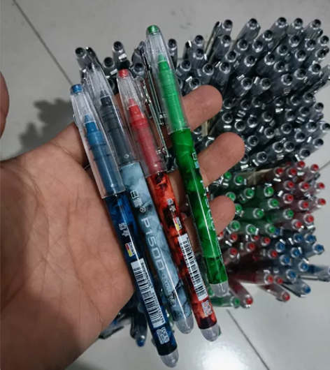 1元1支白雪p1500直液式走珠笔速干笔针...