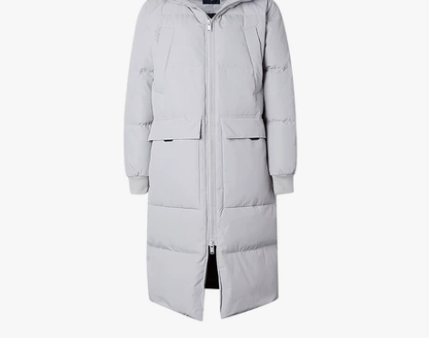 ?美特斯邦威羽绒服男中长款帅气冬装新款连帽...