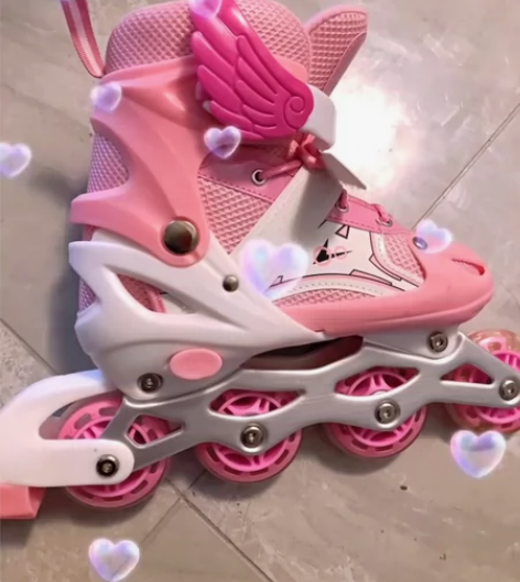 特价溜冰鞋儿童全套装女童直排轮女孩旱冰鞋轮...