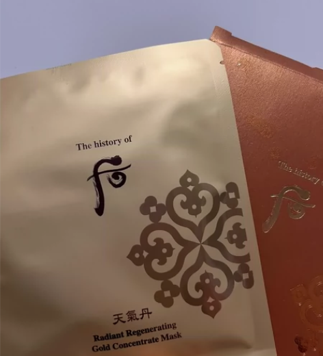 后whoo. 天气丹花献精华面膜 24.2...