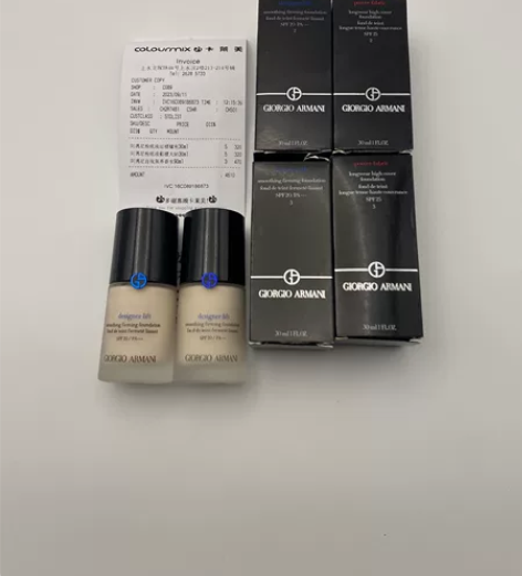 闲置全新阿玛尼权利大师粉底液30ml 正装...