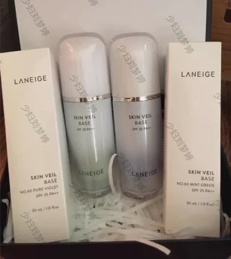 闲置兰芝隔离防晒紫色绿色30ml 我是个化...