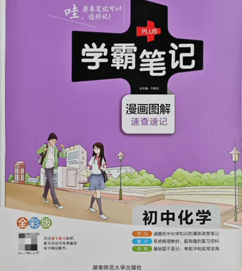 初中化学(漫画图解速查速记全彩版2017版...