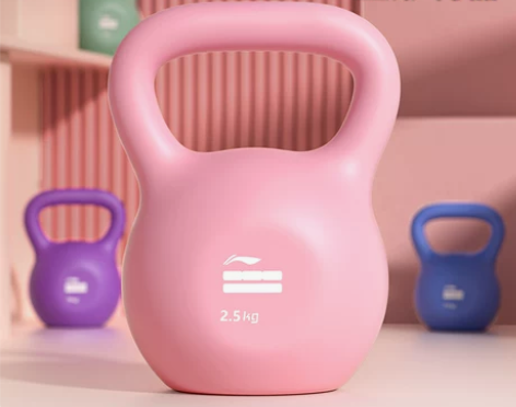 李宁壶铃女士健身家用男士哑铃练臀翘臀神器儿...