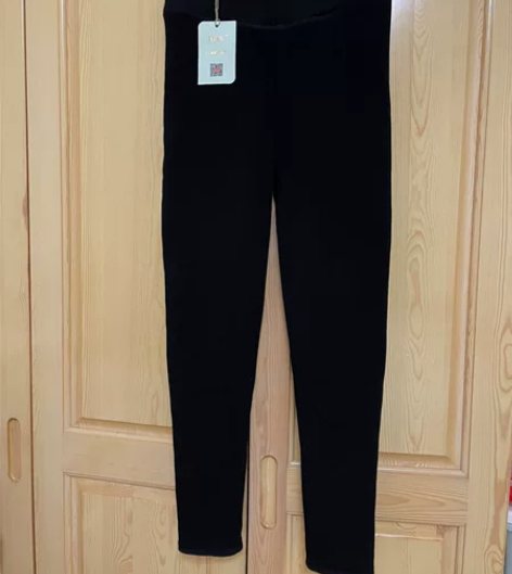 [包邮出]浪莎全新羊毛填充打底裤保暖裤女秋...