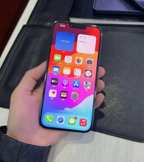 13Promax128 远峰蓝 国行 纯原...