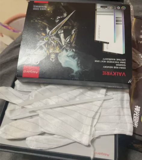 阿斯加特女武神ddr4 3200 8x2盒...