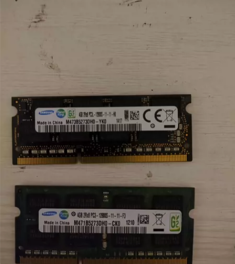 老笔记本8G内存感觉不够用了，然后升级换下...