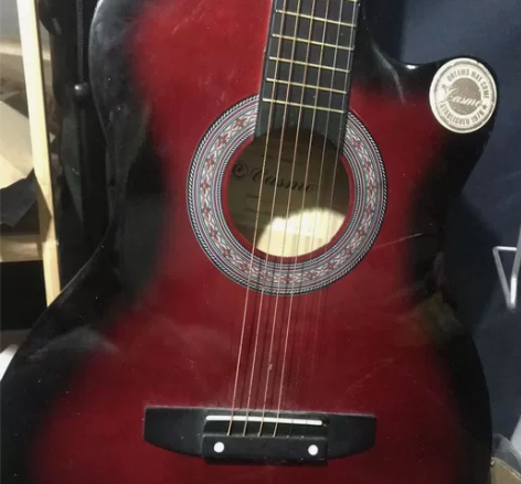 Casme 卡斯摩38寸进口云杉木，暗夜红...