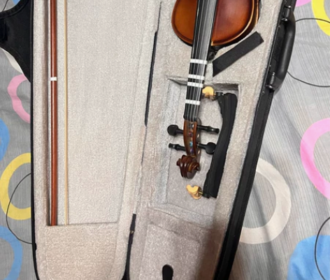 四分之一儿童练习小提琴，适合5到9岁左右小...