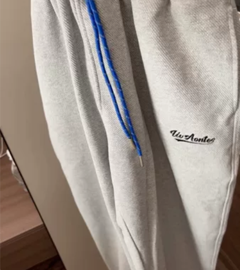 灰色韩版运动裤99新宽松显瘦松紧腰洋气百搭...