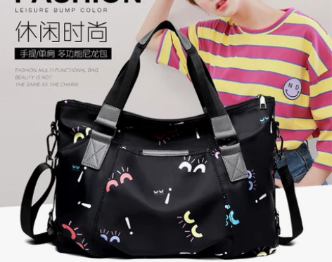 女包包2022新款时尚妈妈包单肩斜挎大包尼...