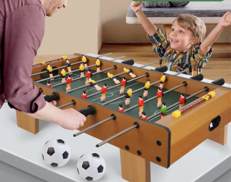 木质儿童桌上足球机桌游踢足球亲子互动玩具桌...