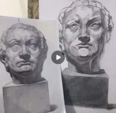 素描肖像定制人物照片 感兴趣的话点“我想要...