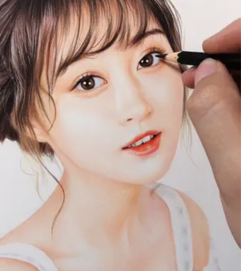 彩铅画#肖像画#头像#彩铅定制#手绘【纯手...