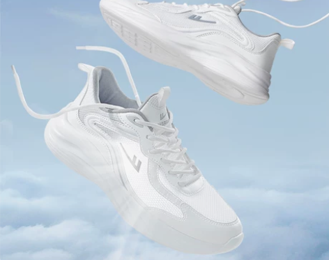 回力跑步鞋女轻便运动减震软底跑鞋2024新...