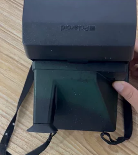 宝丽来600 视频能看出来有绿色痕迹，我觉...