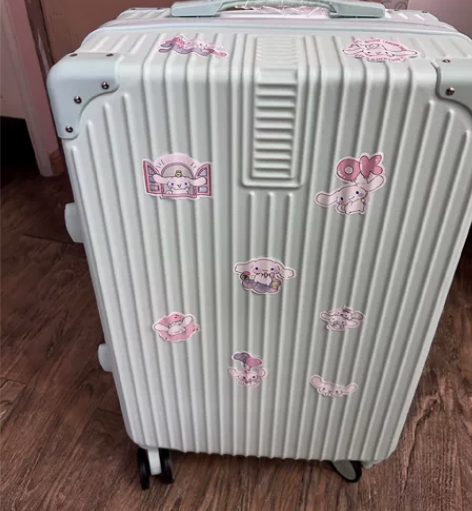 新买的行李箱颜色不喜欢没办法退#大容量行李...