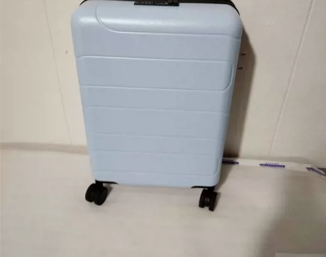 不莱玫行李箱20寸小云蓝色拉杆箱大容量旅行...