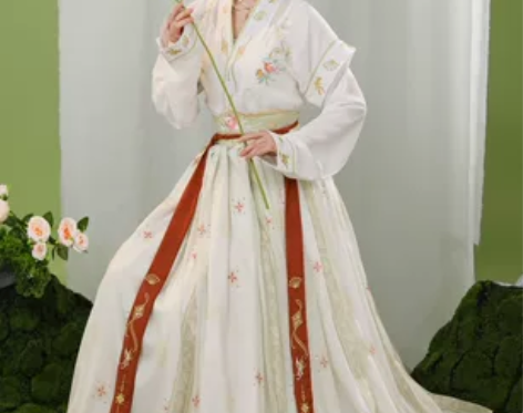 【狂欢价】玉术【一览芳华】原创汉服女唐褙子...