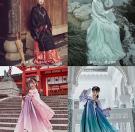 汉服出租 女装男装童装 十三余 兰若庭 汉...