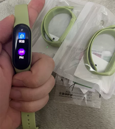 小米手环6NFC版本，自定义战斗成色，屏幕...