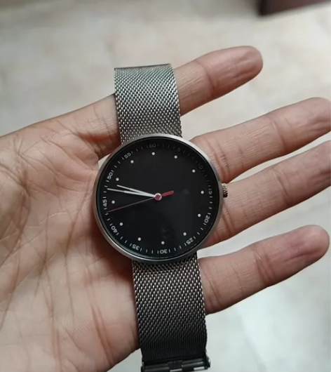 米家石英表 简洁好看表扣简单调节，适合各种...