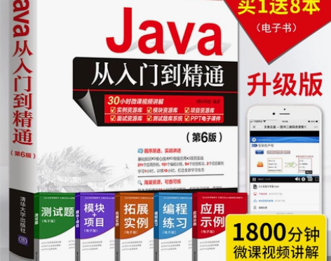 Java从入门到精通 第6六版java语言...