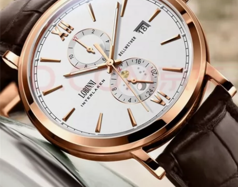 罗宾尼（LOBINNI）瑞士认证男士手表全...