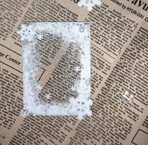 (四月底五月初发货)雪花滴胶卡砖 手工卡滴...