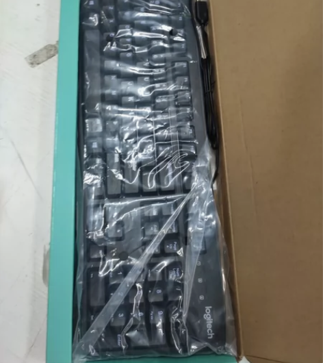 99新罗技（Logitech） K120有...