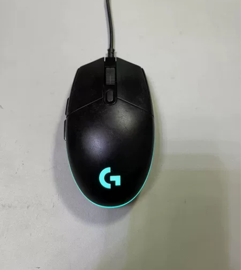 罗技 G102 黑色鼠标 成色一般 国行正...