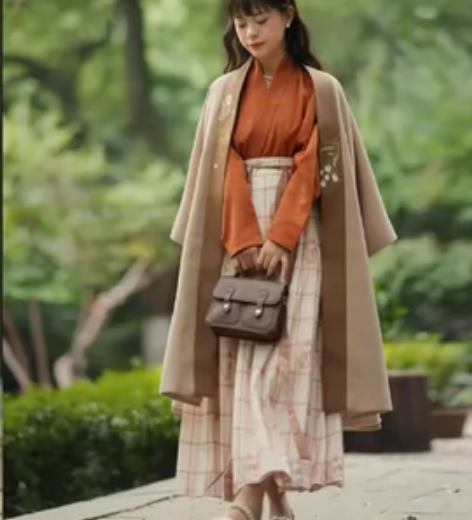 远山乔 恰同学少年明制汉服 短马面 穿一洗...