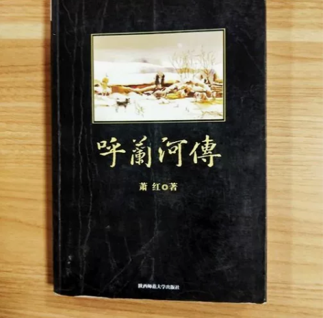 二手《呼兰河传》 正版包邮  萧红 陕西师...