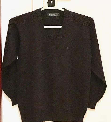 毛衣，全新，深棕色，男，花花公子品牌，11...