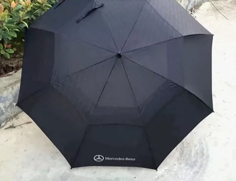 奔驰宝马奥迪4S专用加大汽车雨伞全自动黑胶...