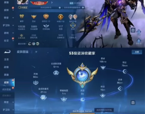 V9 268皮肤 117英雄】2典藏15传...