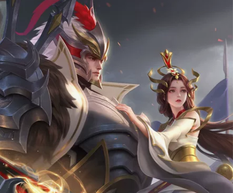 #王者荣耀 【Q区V区】干将莫邪久胜战神皮...