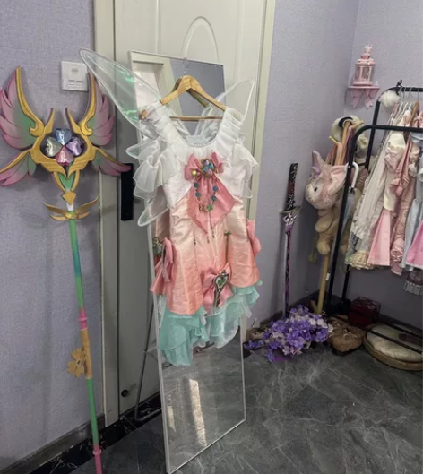 七愚瑶时之祈愿cos大全套 m码衣服本体+...