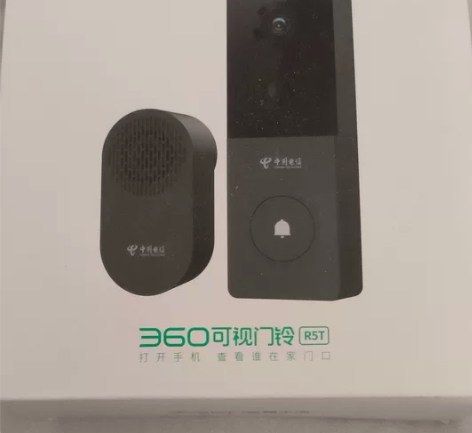 中国电信360-R5T智能可视门铃，使用小...