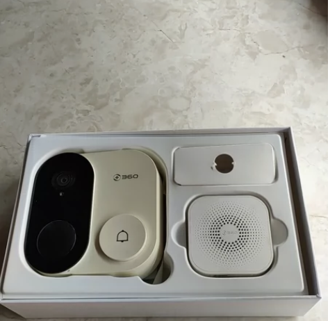 360 可视门铃摄像头家用监控摄像头智能摄...